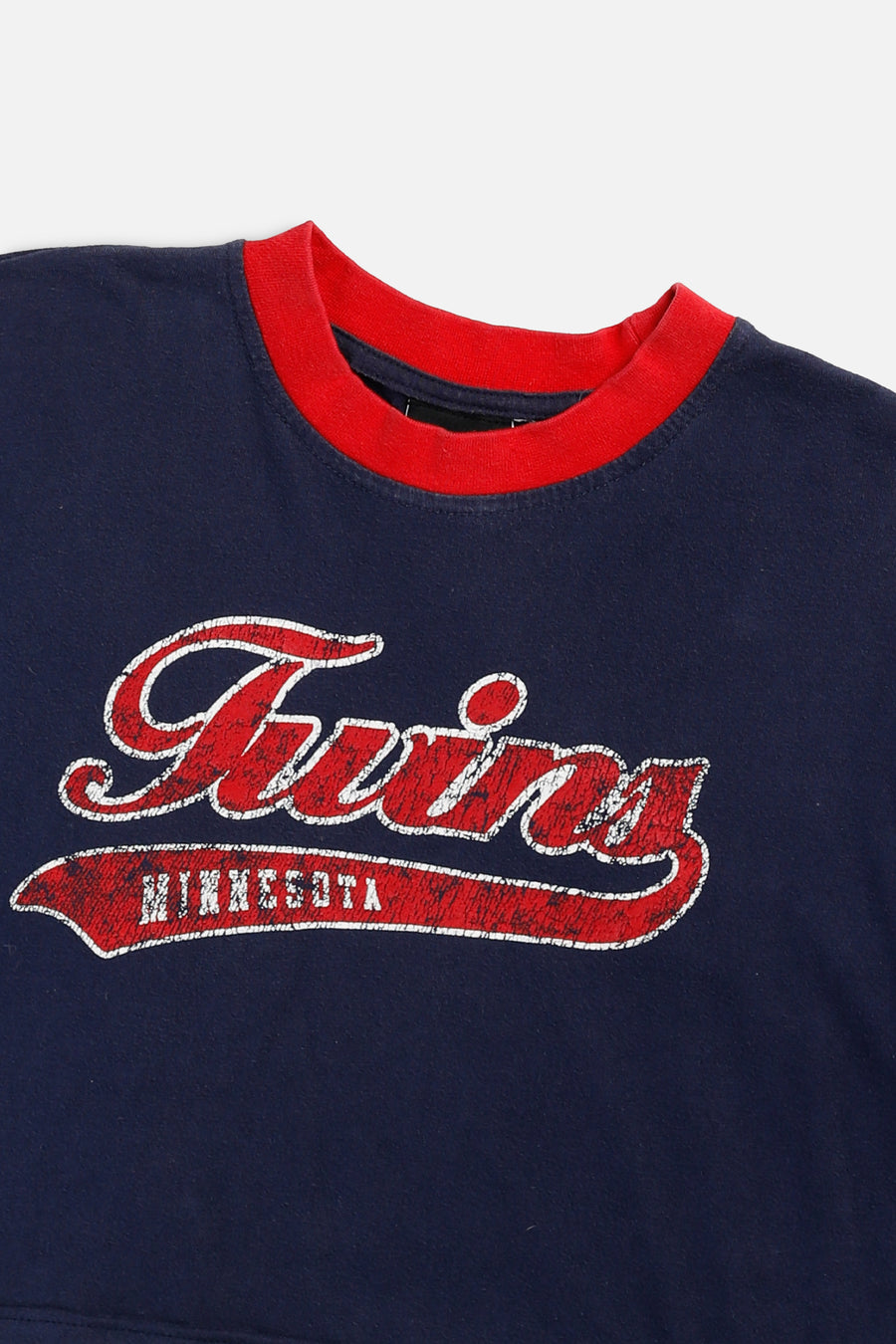 Rework Minnesota Twins MLB Crop Tee - S