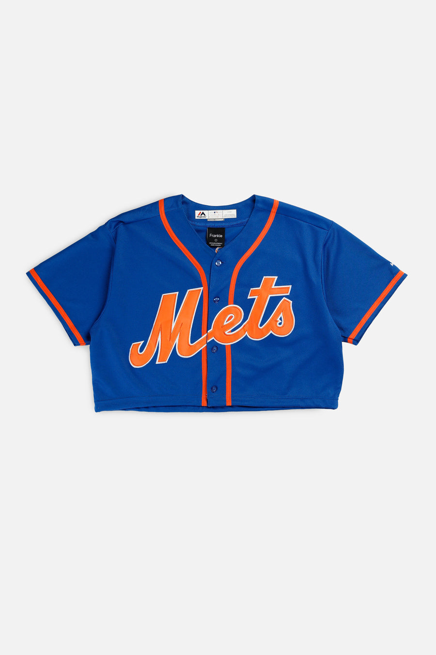 Rework Crop NY Mets MLB Jersey - L