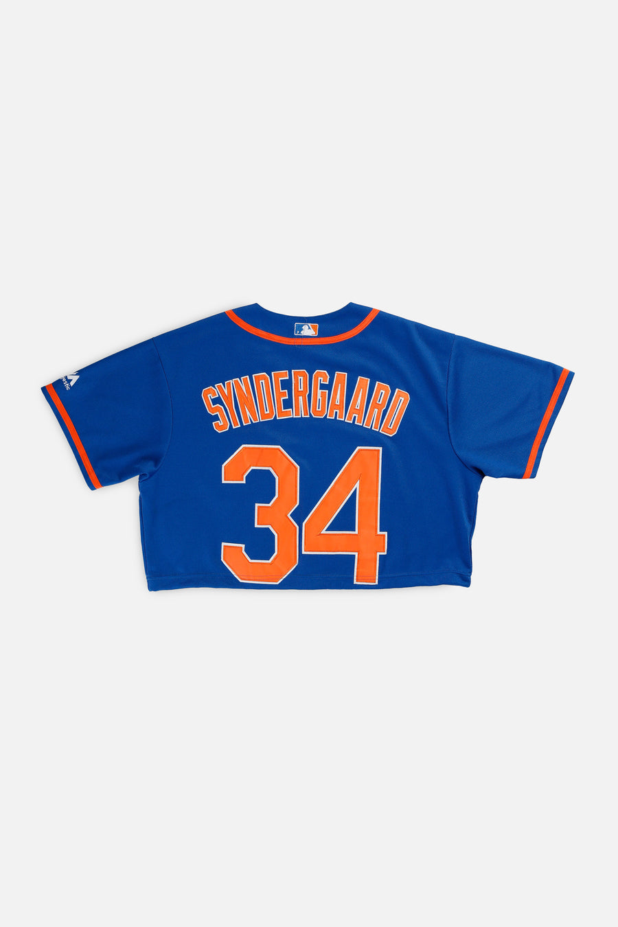 Rework Crop NY Mets MLB Jersey - L