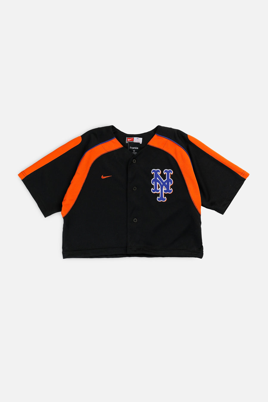 Rework Crop NY Mets MLB Jersey - M