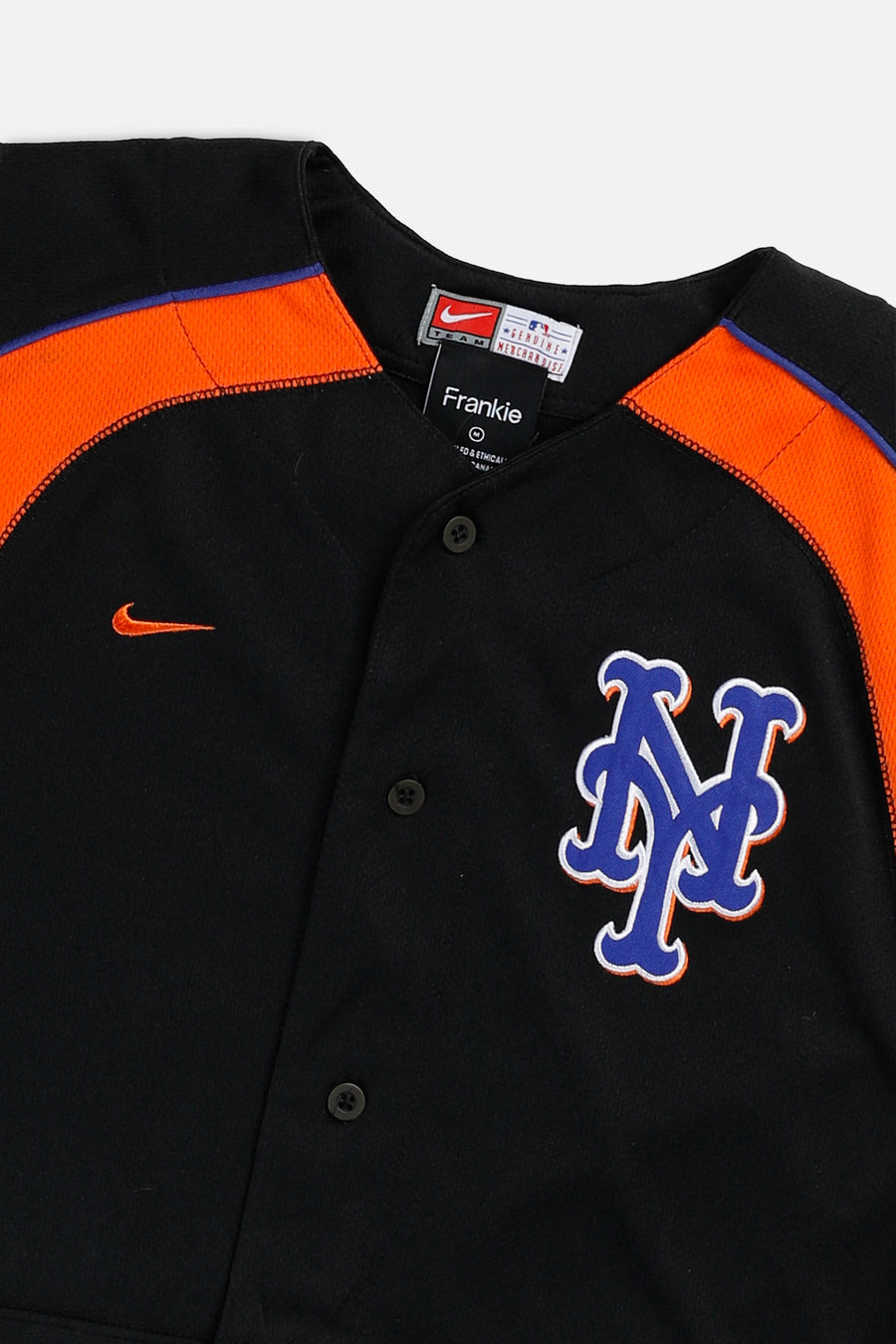 Rework Crop NY Mets MLB Jersey - M