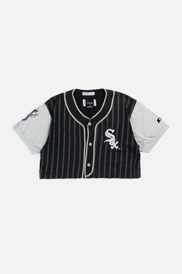 Rework Crop Chicago White Sox MLB Jersey - S