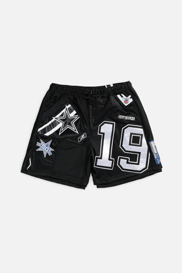 Unisex Rework Dallas Cowboys NFL Jersey Shorts - XL