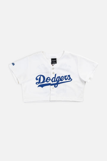 Rework Crop LA Dodgers MLB Jersey - S