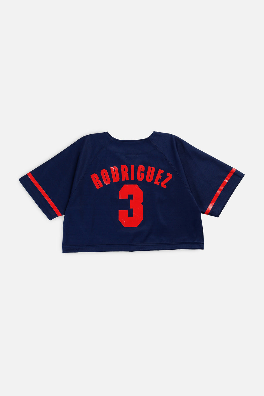 Rework Crop Texas Rangers MLB Jersey - S