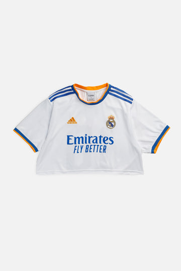 Rework Crop Madrid Soccer Jersey - XL