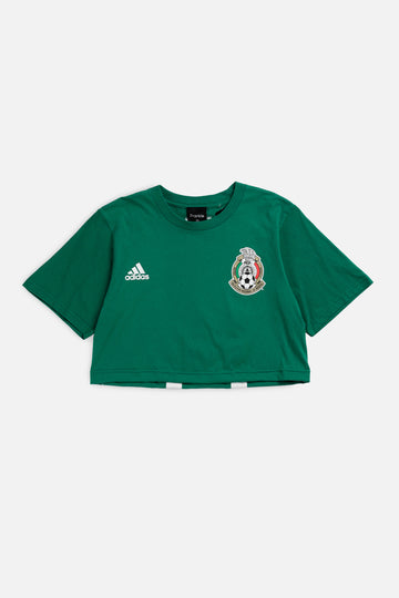 Rework Crop Mexico Soccer Tee - XS