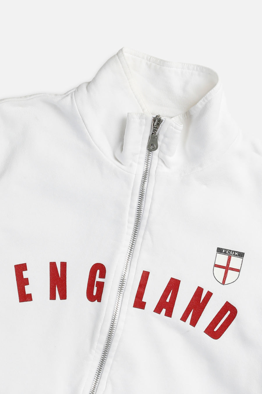 Vintage England Soccer Track Jacket - S