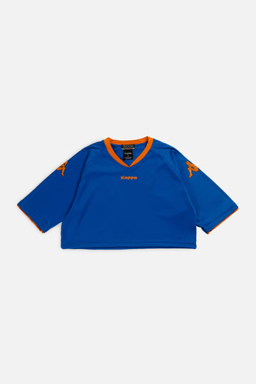 Rework Crop Kappa Soccer Jersey - L