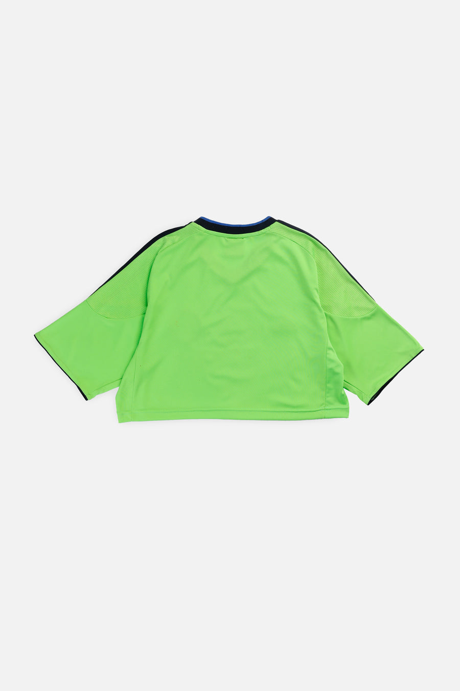 Rework Crop Chelsea Soccer Jersey - M