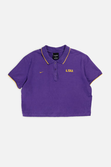 Rework LSU Nike Collared Tee - L