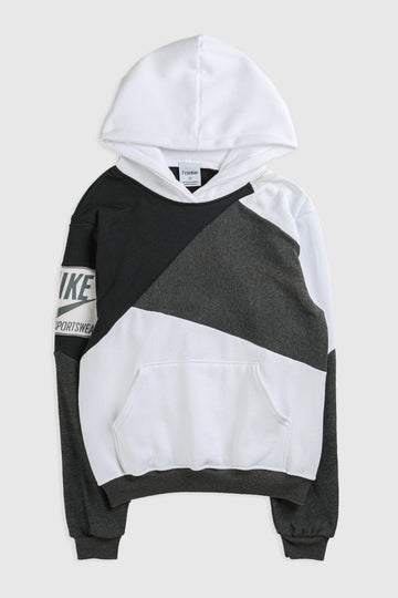 Rework Nike Patchwork Sweatshirt - XS