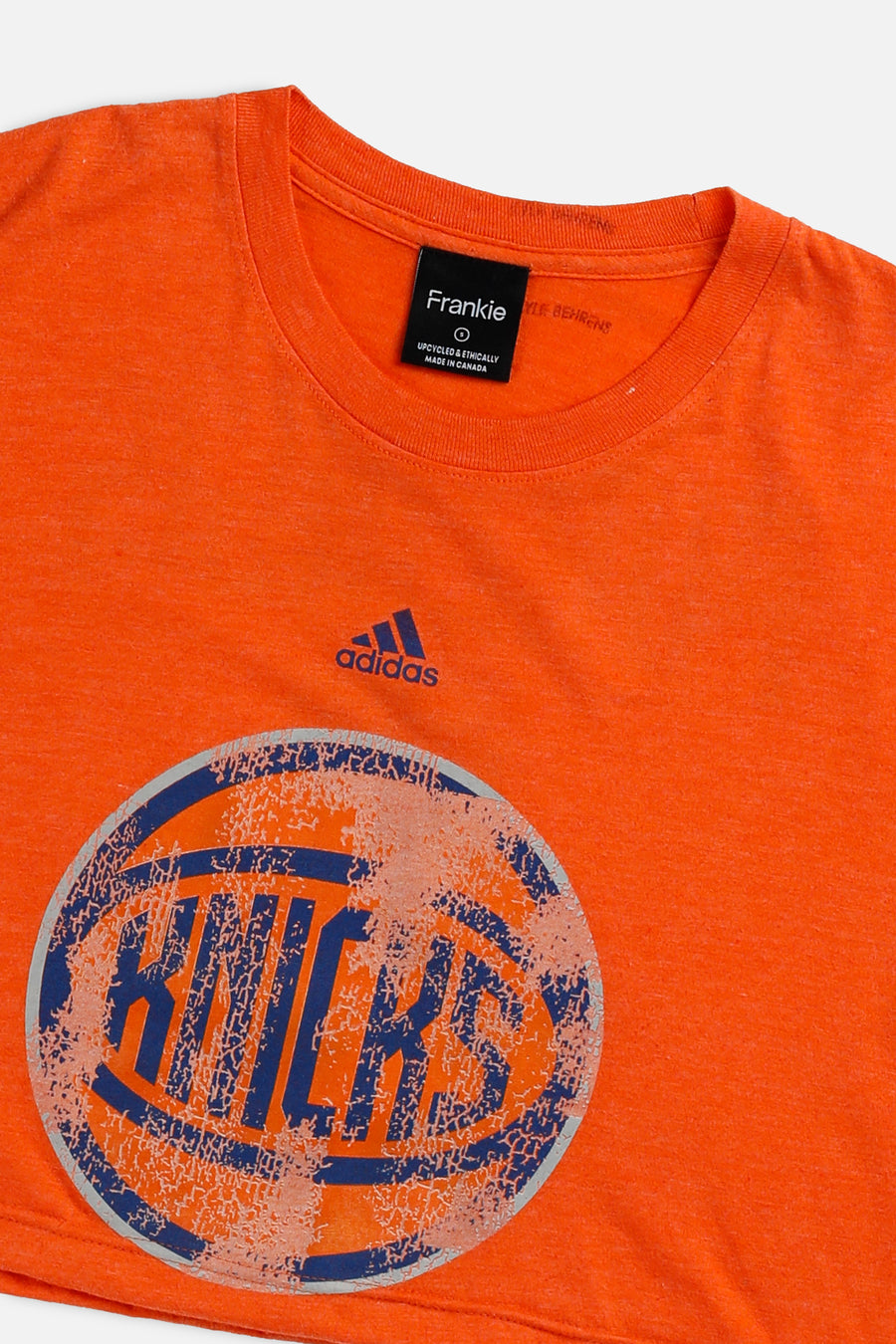 Rework NY Knicks NBA Crop Tee - S