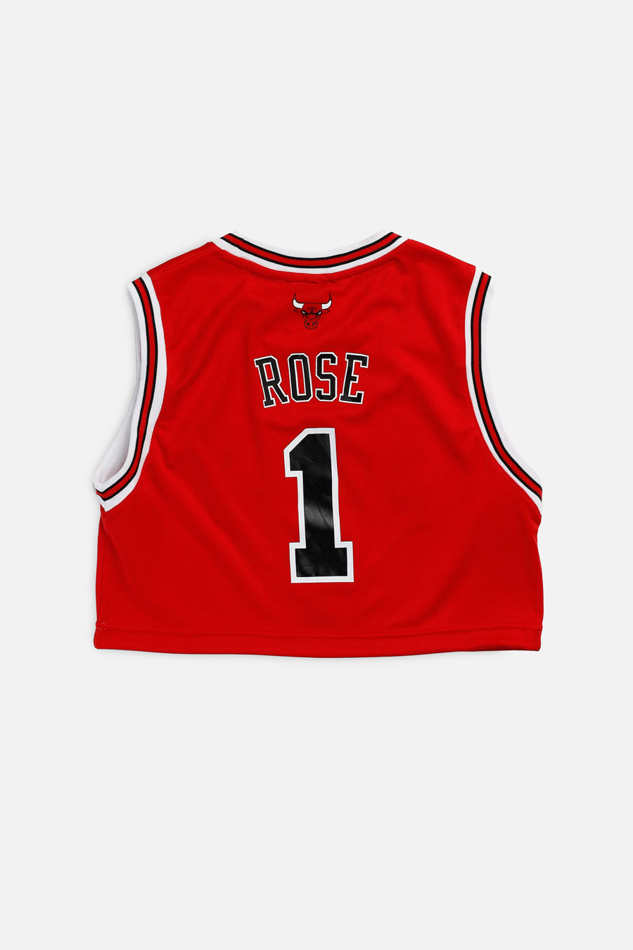 Rework Chicago Bulls NBA Crop Jersey - XS