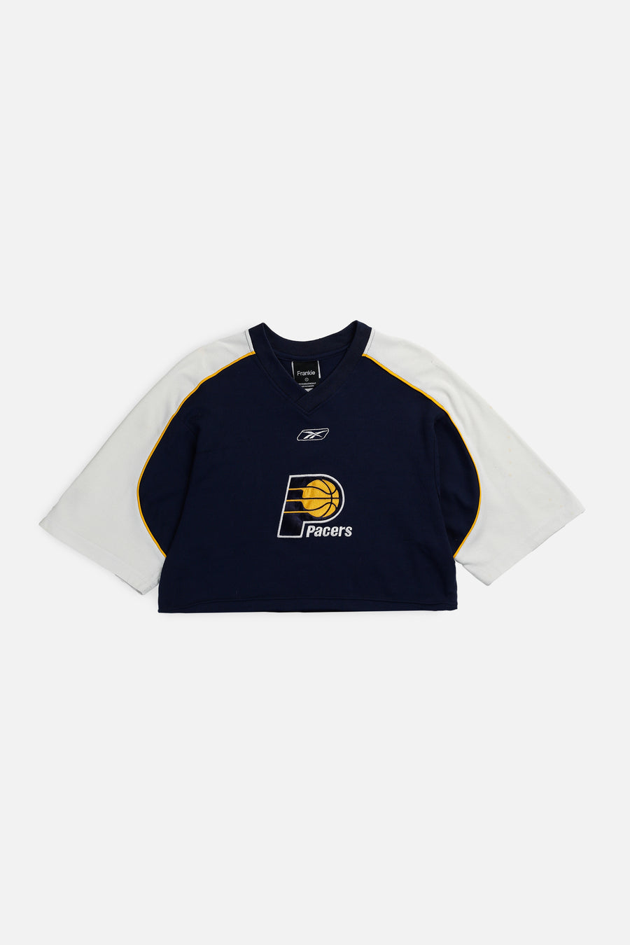 Rework Indiana Pacers NBA Crop Jersey - S