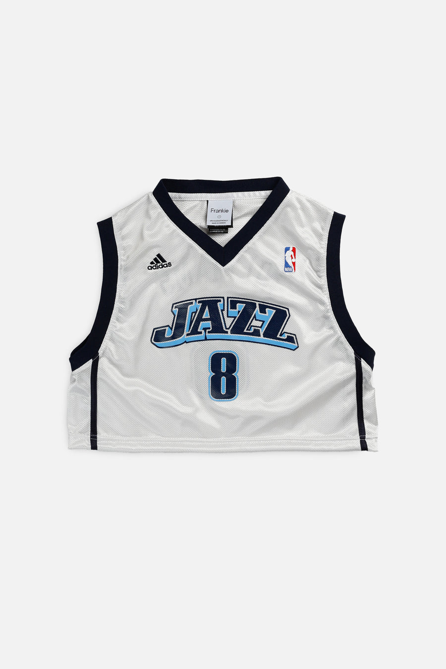 Rework Utah Jazz NBA Crop Jersey - S