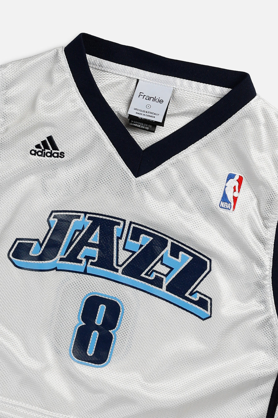 Rework Utah Jazz NBA Crop Jersey - S