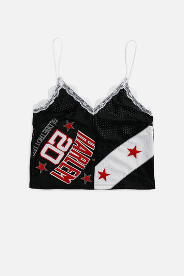 Rework Harlem Globetrotters NBA Lace Tank - M