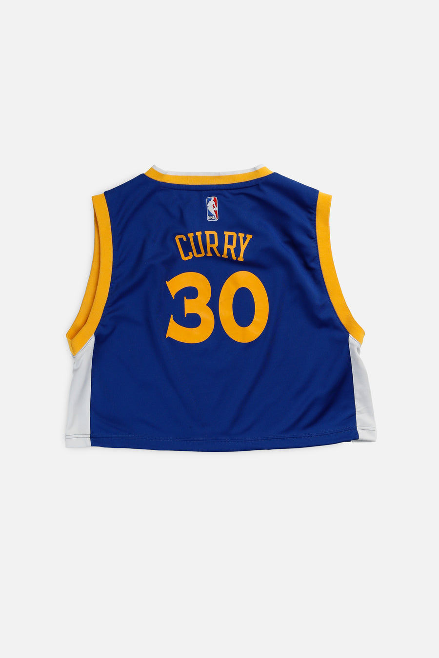 Rework Golden State Warriors NBA Crop Jersey - L