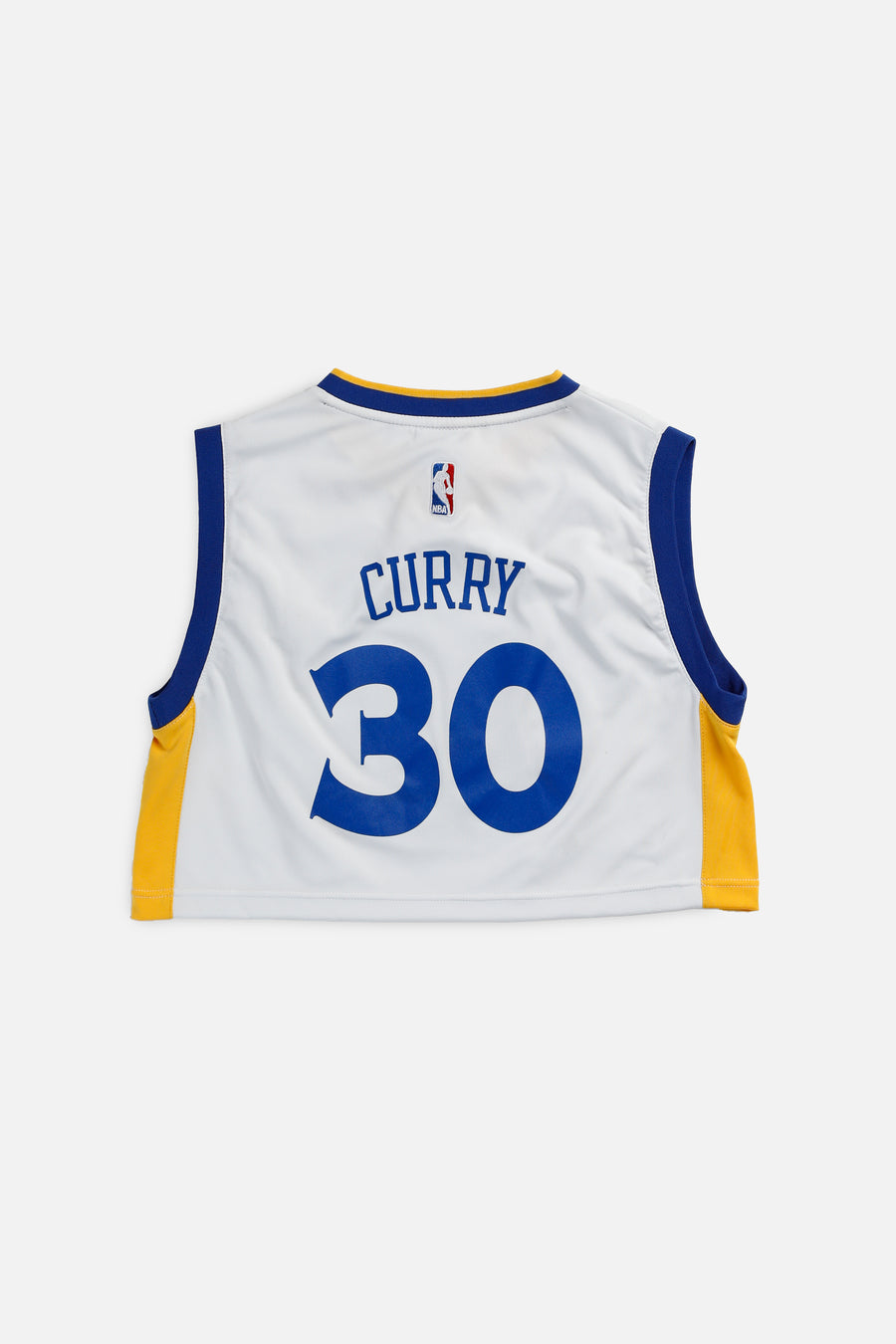 Rework Golden State Warriors NBA Crop Jersey - S