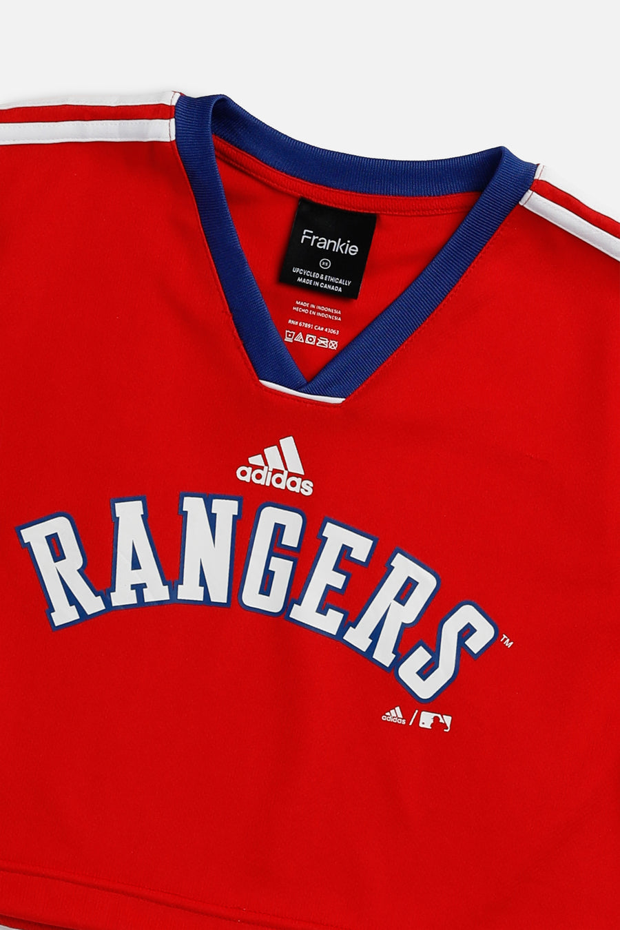 Rework Crop Texas Rangers MLB Jersey - XS