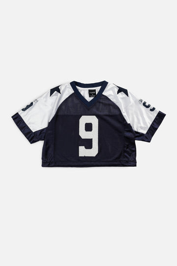 Rework Crop Dallas Cowboys NFL Jersey - M