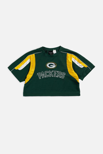 Rework Green Bay Packers NFL Crop Tee - S