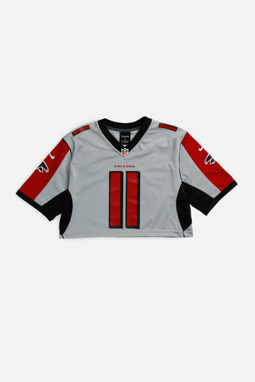 Rework Crop Atlanta Falcons NFL Jersey - S