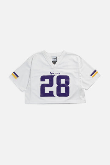 Rework Crop Minnesota Vikings NFL Jersey - M