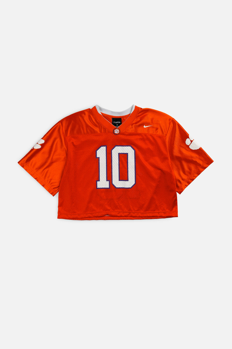 Rework Crop Clemson Tigers NCAA Jersey - M