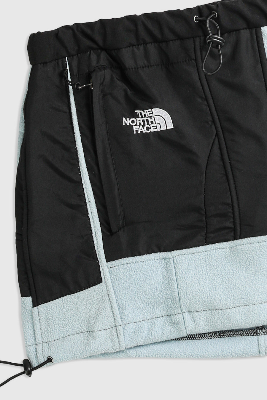 Rework North Face Fleece Mini Skirt - M