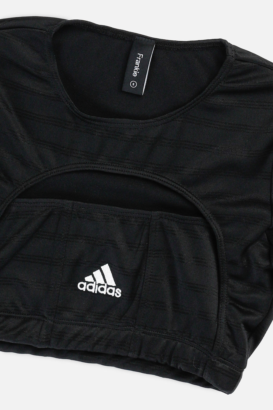 Rework Adidas Cut Out Tee - S