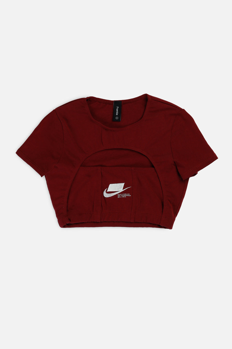 Rework Nike Cut Out Tee - S