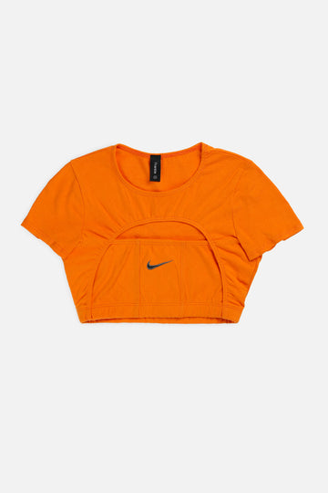 Rework Nike Cut Out Tee - M