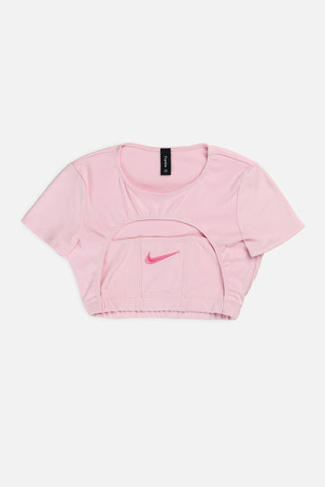 Rework Nike Cut Out Tee - M