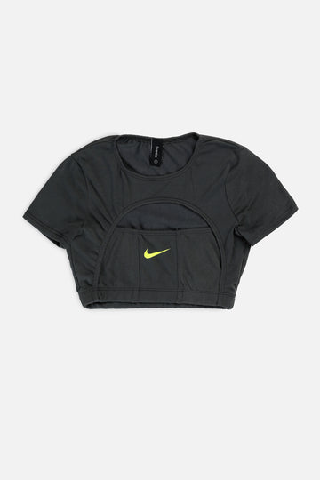 Rework Nike Cut Out Tee - S