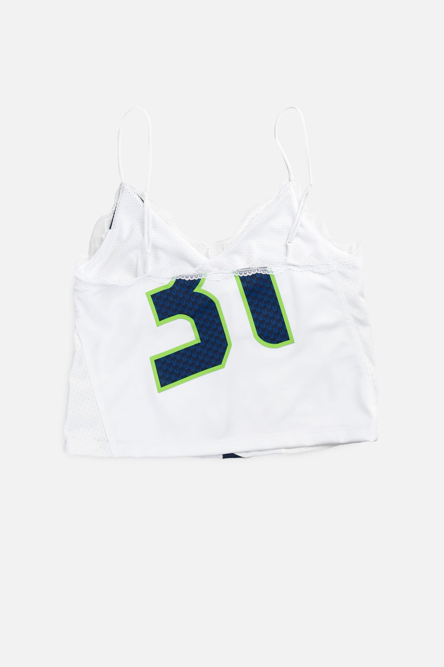 Rework Seattle Seahawks NFL Lace Tank - L