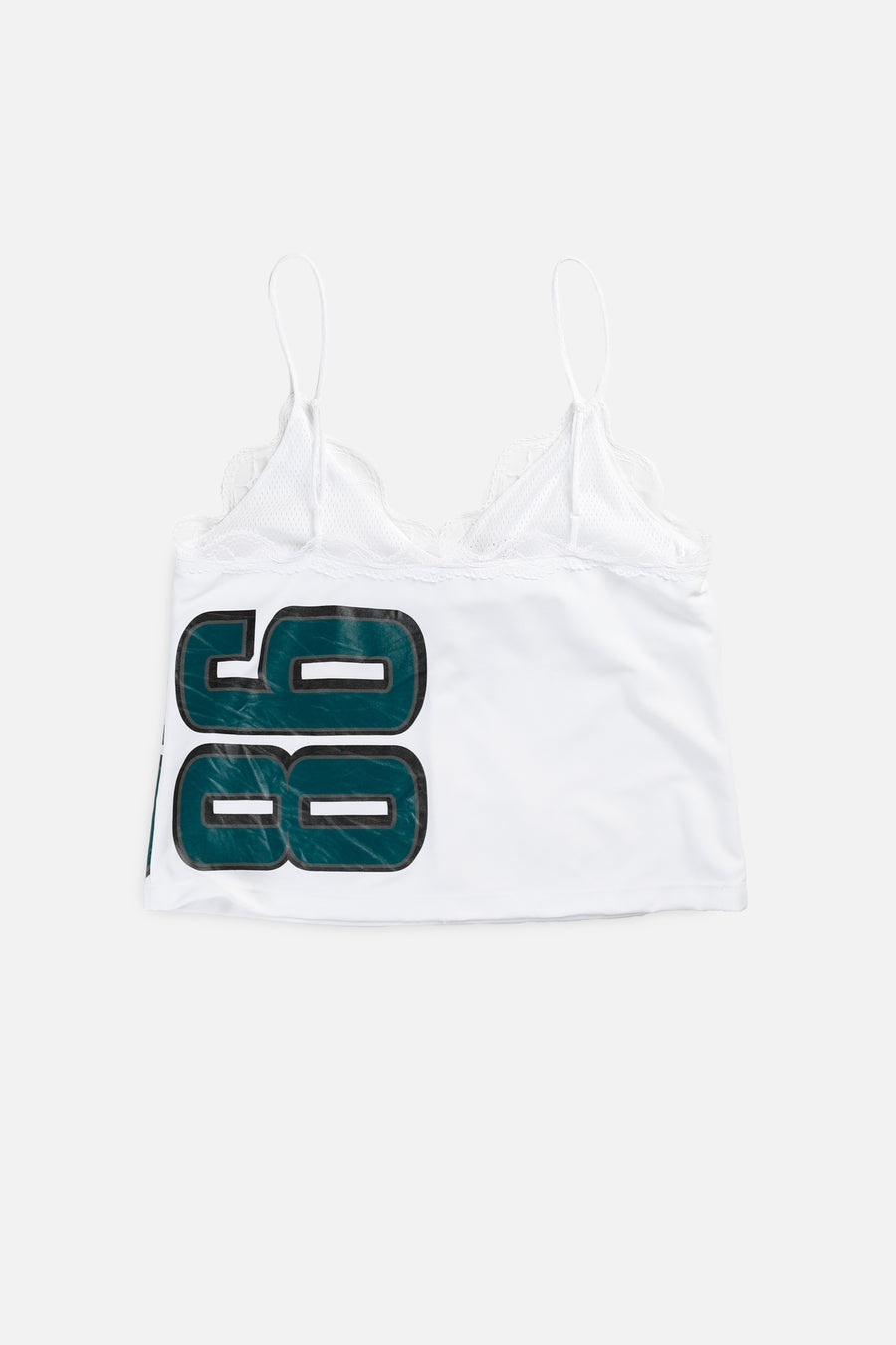 Rework Philadelphia Eagles NFL Lace Tank - L