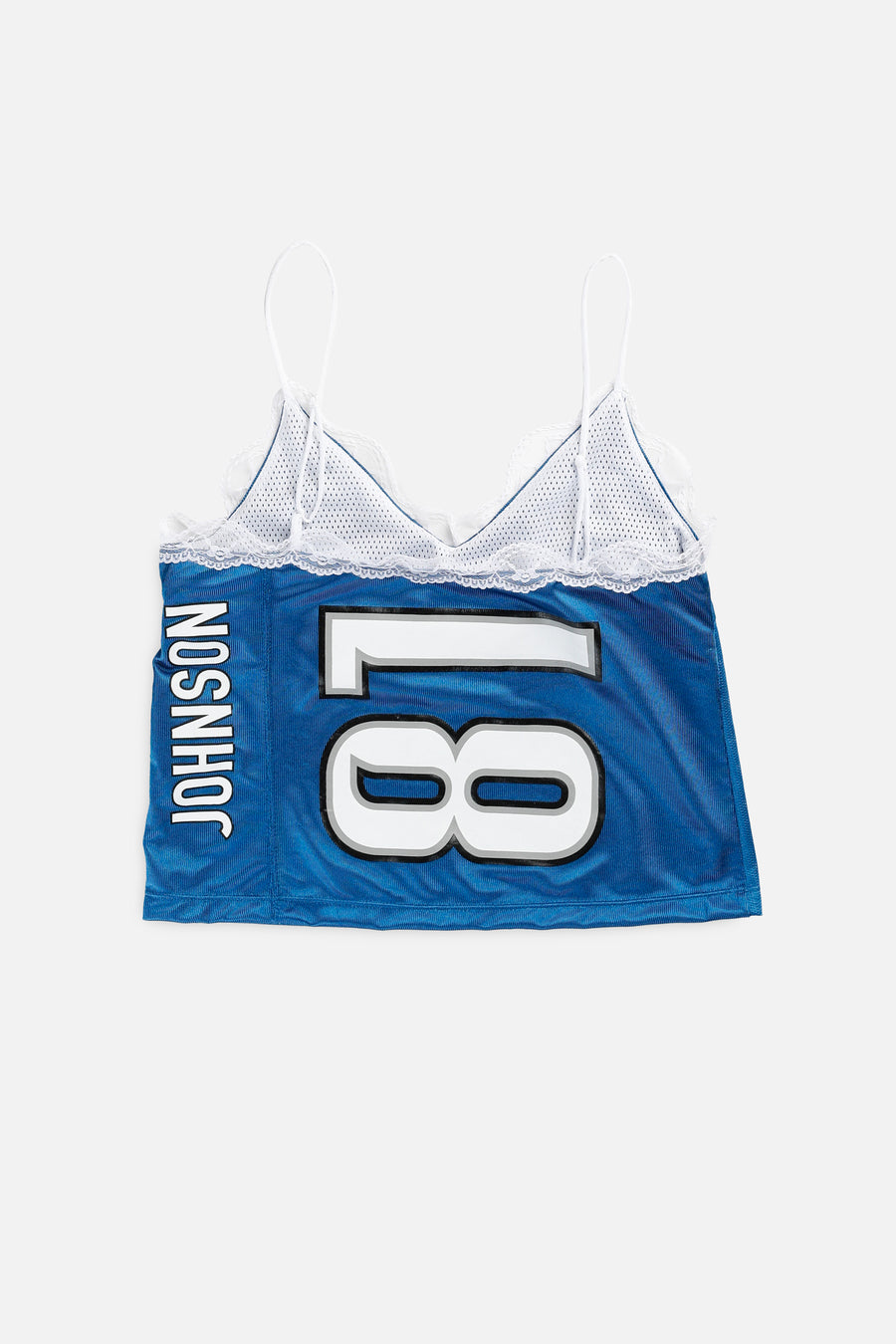 Rework Detroit Lions NFL Lace Tank - M