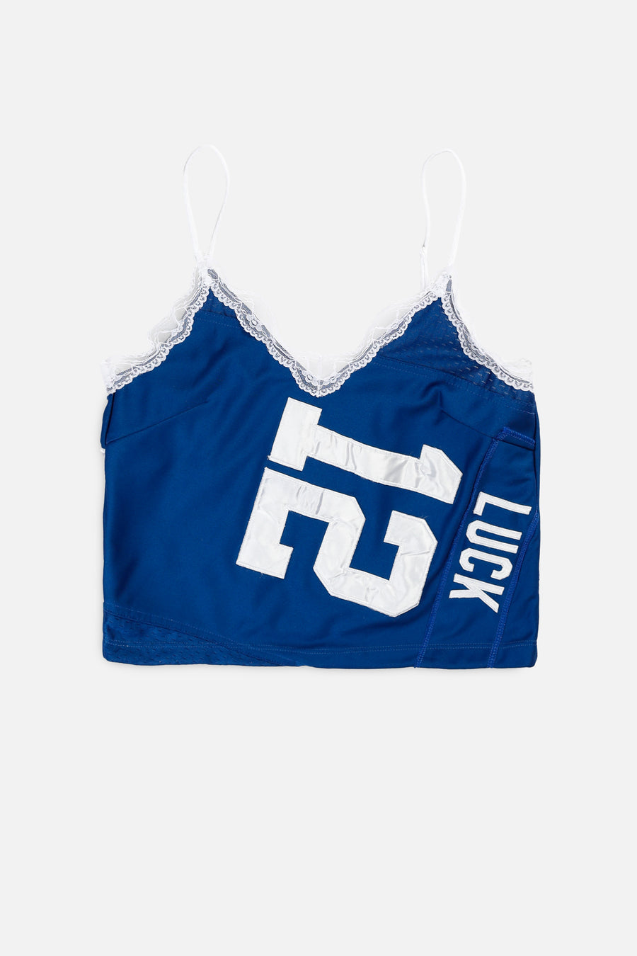 Rework Indianapolis Colts NFL Lace Tank - S