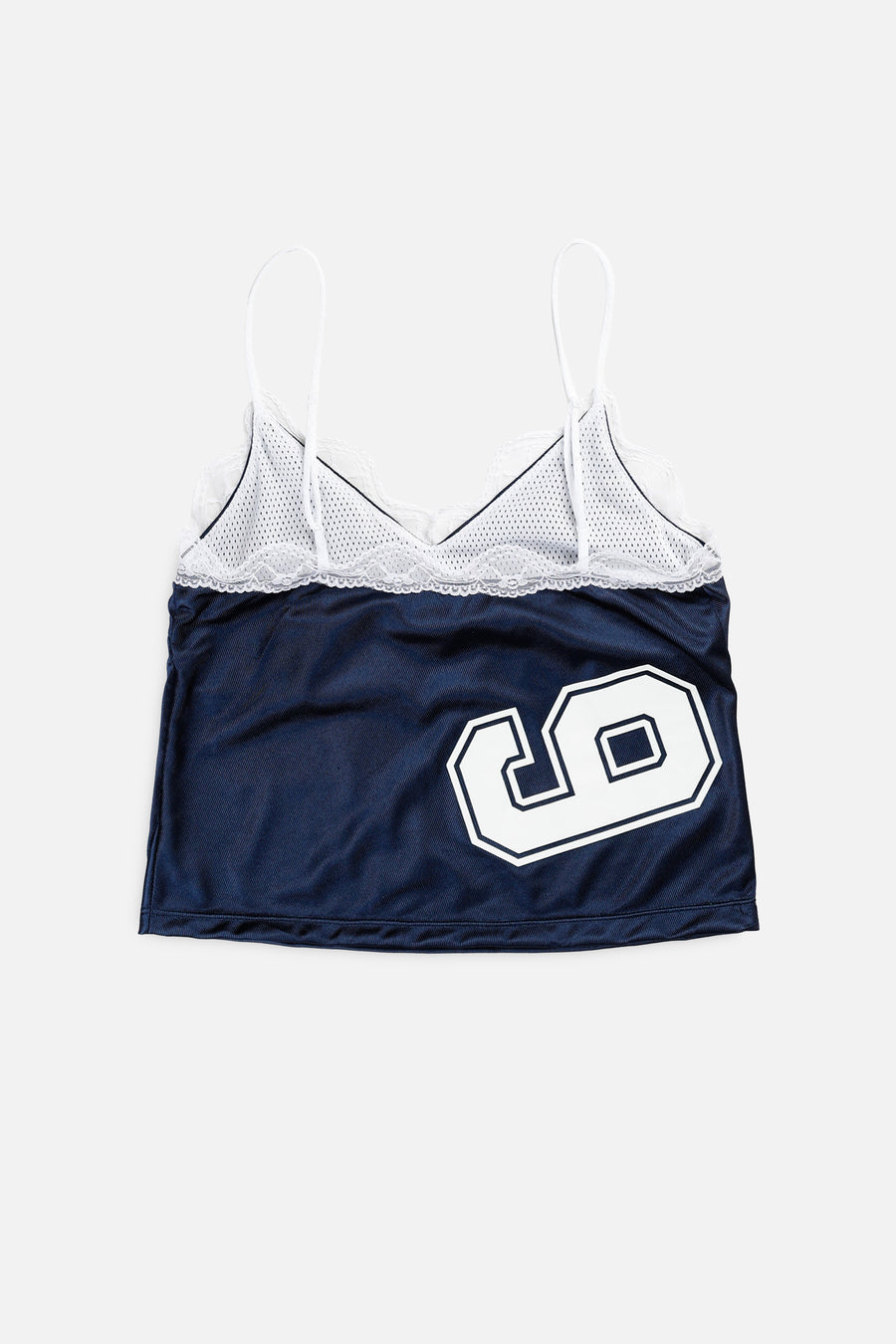 Rework Dallas Cowboys NFL Lace Tank - S