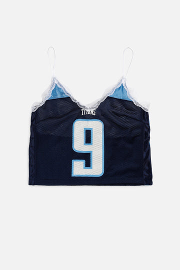 Rework Tennessee Titans NFL Lace Tank - L