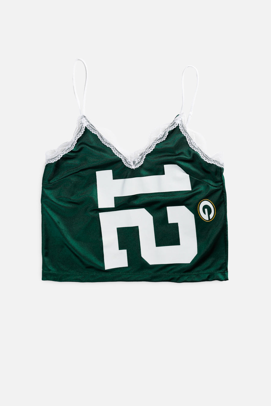 Rework Green Bay Packers NFL Lace Tank - S