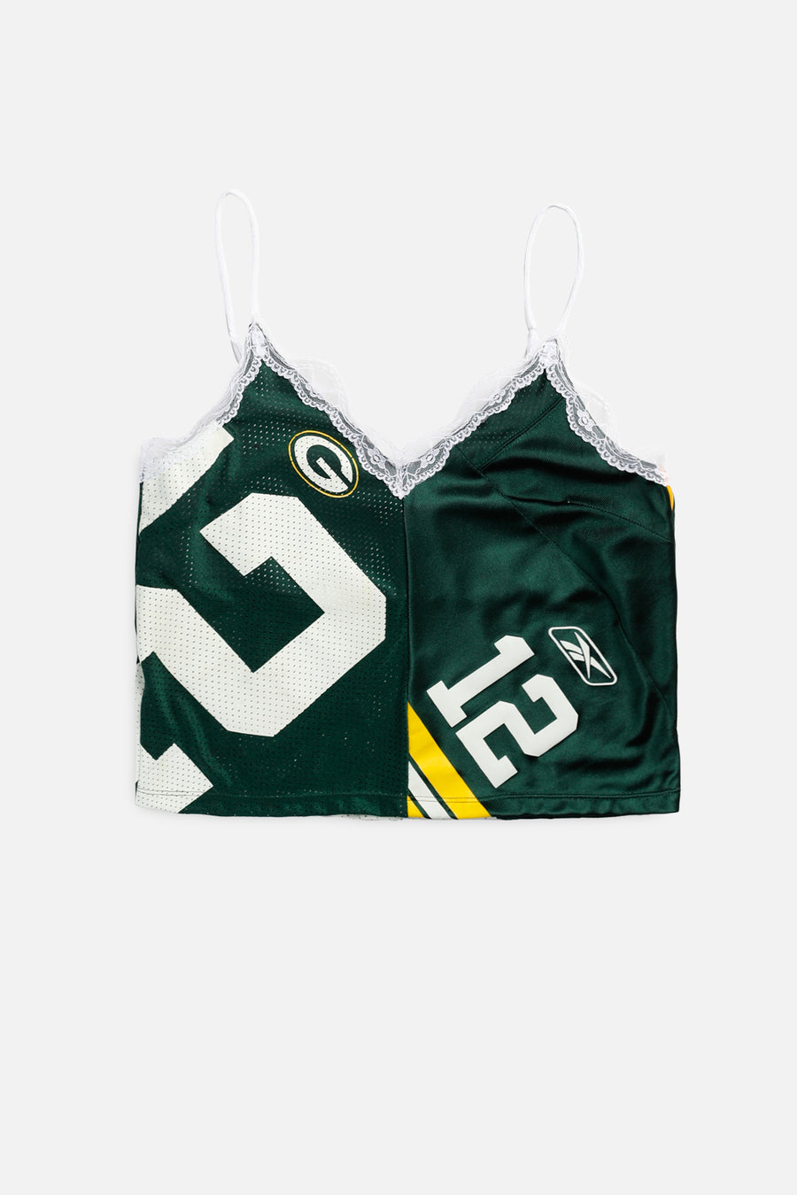 Rework Green Bay Packers NFL Lace Tank - M