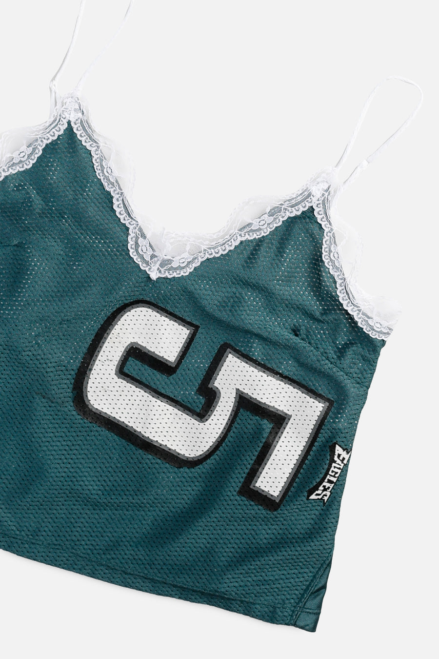 Rework Philadelphia Eagles NFL Lace Tank - M