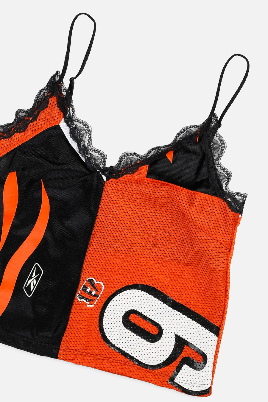 Rework Cincinnati Bengals NFL Lace Tank - M