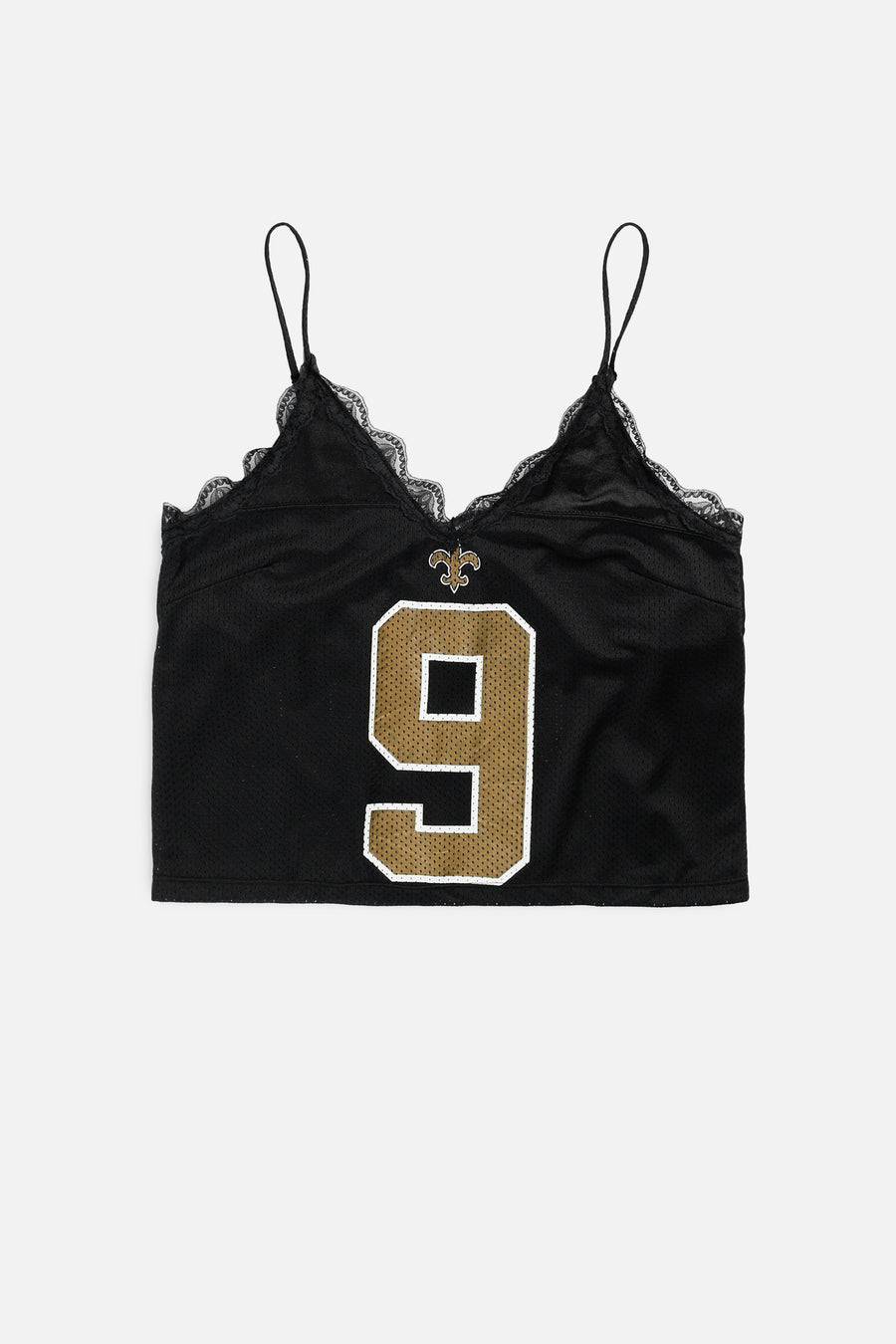 Rework New Orleans Saints NFL Lace Tank - L