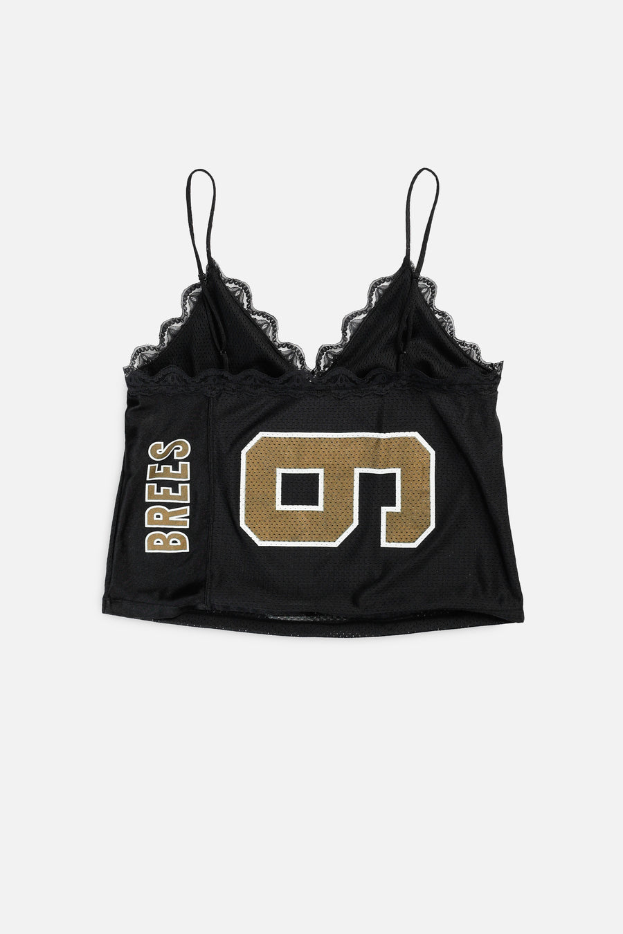 Rework New Orleans Saints NFL Lace Tank - L