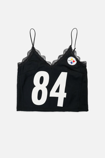 Rework Pittsburgh Steelers NFL Lace Tank - S