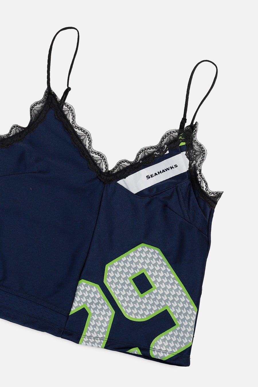 Rework Seattle Seahawks NFL Lace Tank - S